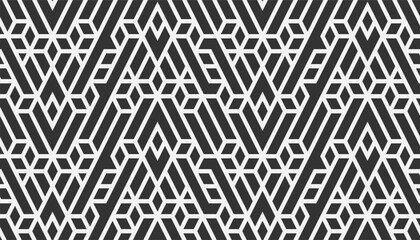 Modern texture white lines on a gray background.