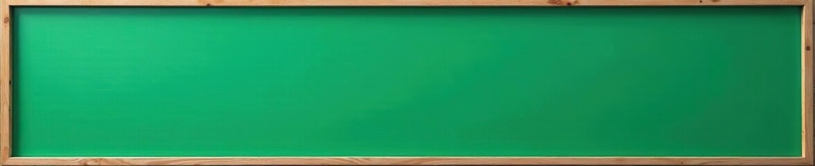 Blank green chalkboard with wooden frame and textured surface,  green,  wooden frame