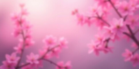 Fototapeta premium Blurred pink gradient background with light spring colors, creating an unusual and ethereal design, blurred, soft
