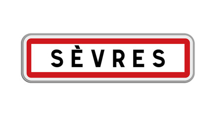 Panneau de Sèvres, Hauts-de-Seine, Île-de-France