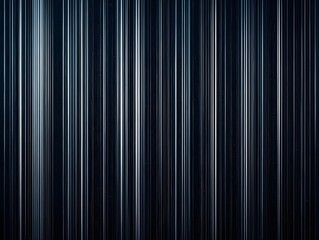 Obraz premium Abstract background with glowing gray white silver stripes on dark grainy backdrop, light gradient lines, technology and creative banner design