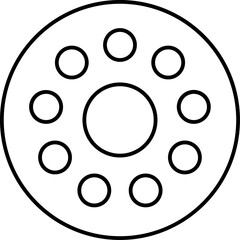 bobbin Illustration on a white background.