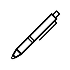 Fototapeta premium Pen - simple vector icon