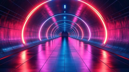 Neon Tunnel