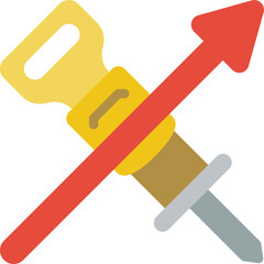 development plan Illustration on a white background