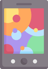 ebook Illustration on a white background