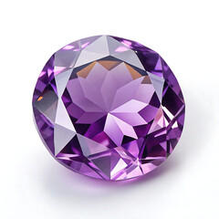 Radiant Amethyst Gemstone