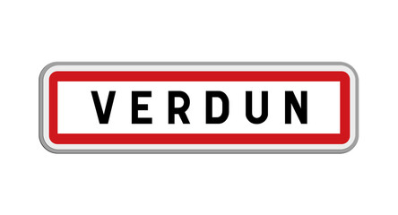 Panneau de Verdun, Meuse, Grand Est