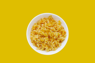 Dries cabbage leaves praserveg vegetables