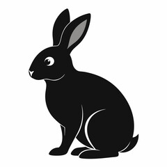 vector illustration of a rabbit