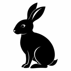 vector illustration of a rabbit