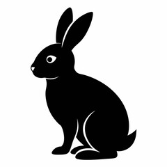 vector illustration of a rabbit