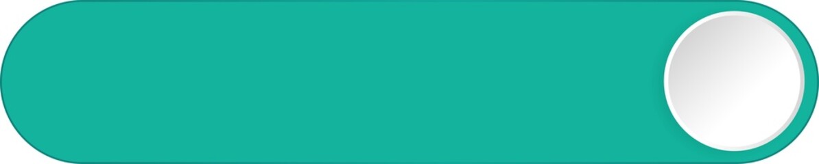 Colorful tab text box or tag banner with round button, PNG file