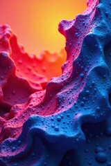 Colorful fluid background with dynamic textured geometric elements in modern gradient light vector illustration,  illustration,  dynamic