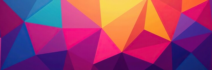 Colorful geometric shapes creating an eye-catching abstract background design,  shapes,  illustration