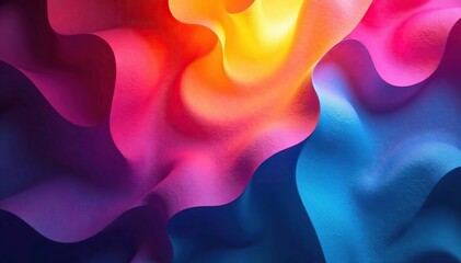 Colorful paper background with vibrant lights shining through, creating a beautiful and dynamic effect,  bright,  background