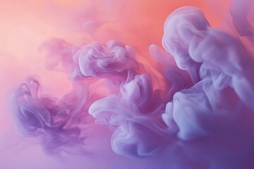 Fototapeta premium Abstract Blurred Lines in Pastel Gradients of Pink and Purple