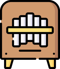 marimbol Illustration on a white background.