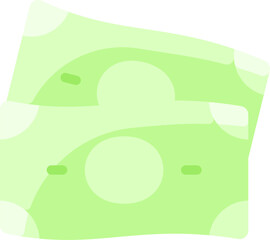 money Illustration on a white background.
