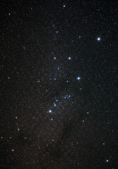 Fototapeta premium A captivating image of a star-studded night sky with a clear depiction of constellations.