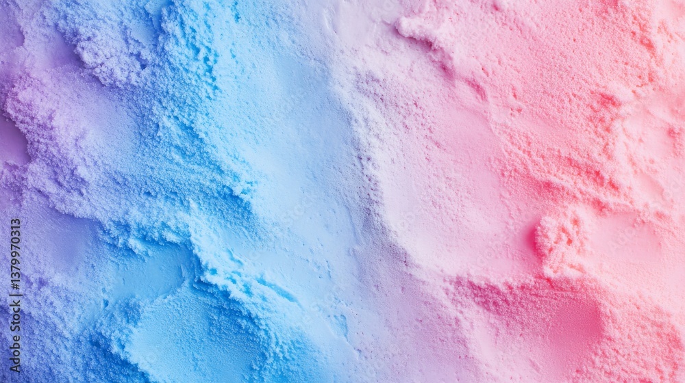 Aufkleber a scoop of smooth pastel gelato rests on a textured surface, showcasing vibrant colors highlighted b