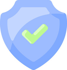 shield Illustration on a white background