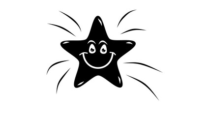 twinkle twinkle little star, black isolated silhouette