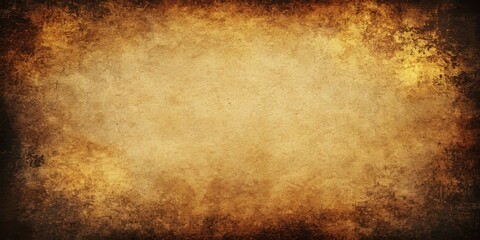 Obraz premium Antique Parchment Paper Texture Vintage Background with Darkened Edges and Grunge Effects