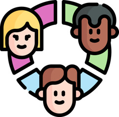 rating Illustration on a white background