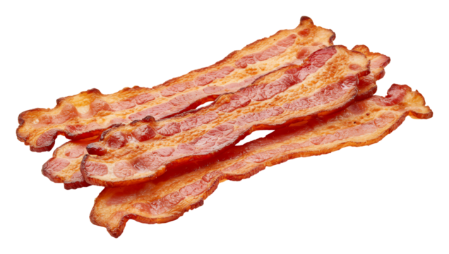 香ばしく焼けたベーコン