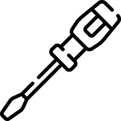 screwdriver Illustration on a white background