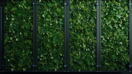 A dense backdrop of lush green leaves offers a tranquil aesthetic with subtle light and shadow, providing ideal copy space for banners and backgrounds