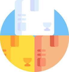 box Illustration on a white background