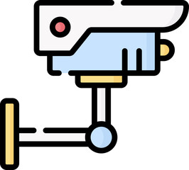 cctv Illustration on a white background
