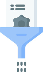 filter Illustration on a white background