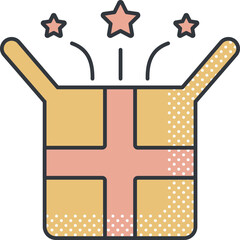 gift box Illustration on a white background