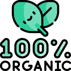 organic Illustration on a white background