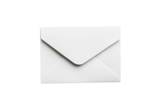 A white envelope on a smooth surface invites thoughts of connection