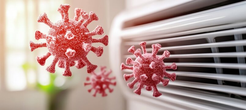 Viruses Emerging From Ventilation System, Health Risks, Airborne Transmission, Poor Indoor Air