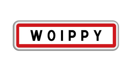 Panneau de Woippy, Moselle, Grand Est