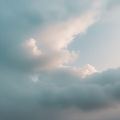 clouds and sun