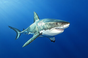 Obraz premium great white shark