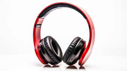These red wireless headphones are designed for comfort and high-quality audio. The adjustable headband and cushioned ear cups provide a great listening experience in any setting