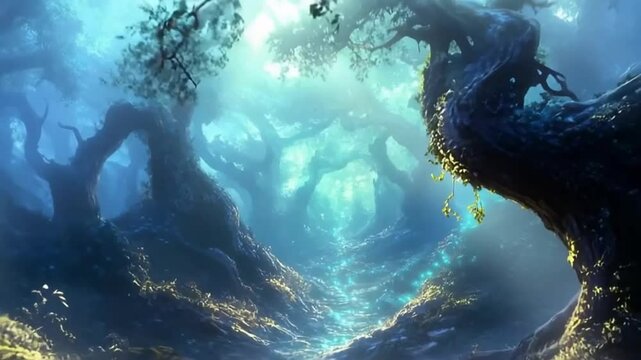 A alice in wonderland background