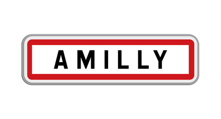 Panneau d'Amilly, Loiret, Centre-Val de Loire