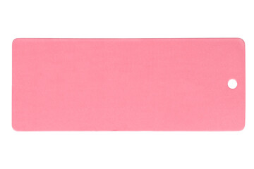 Blank label isolated