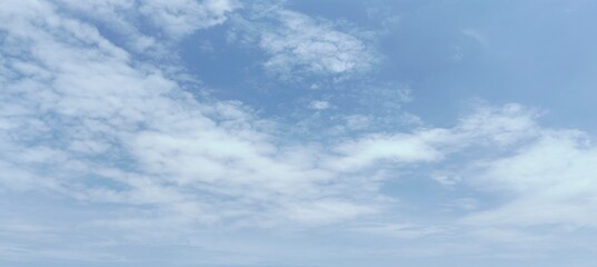 blue sky with clouds