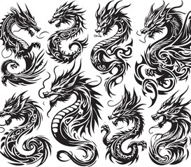 Luxury Ornamental Tattoos Vintage Vector Bundle | Baroque, Royal Frames & Floral Designs