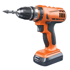 Sharp Electric Drill on transparent background