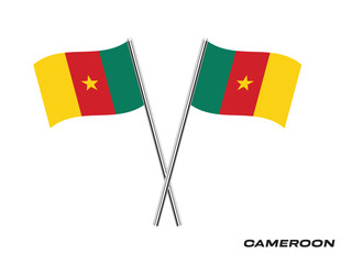 Flag Of Cameroon, Cameroon flag, National flag of Cameroon. table flag of Cameroon.